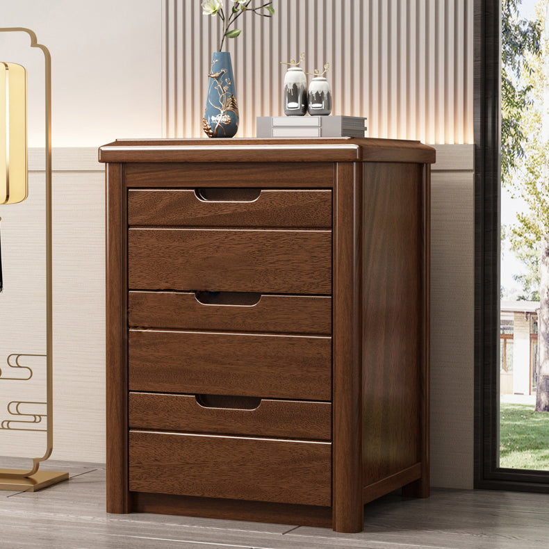 15.6-inch Width Storage Chest Solid Wood Contemporary Dresser