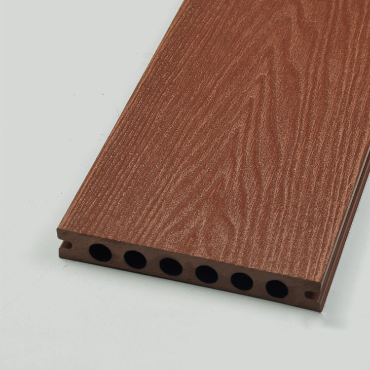 Outdoor Deck Plank Waterproof Slip Resistant Embossed Snapping Floor Board