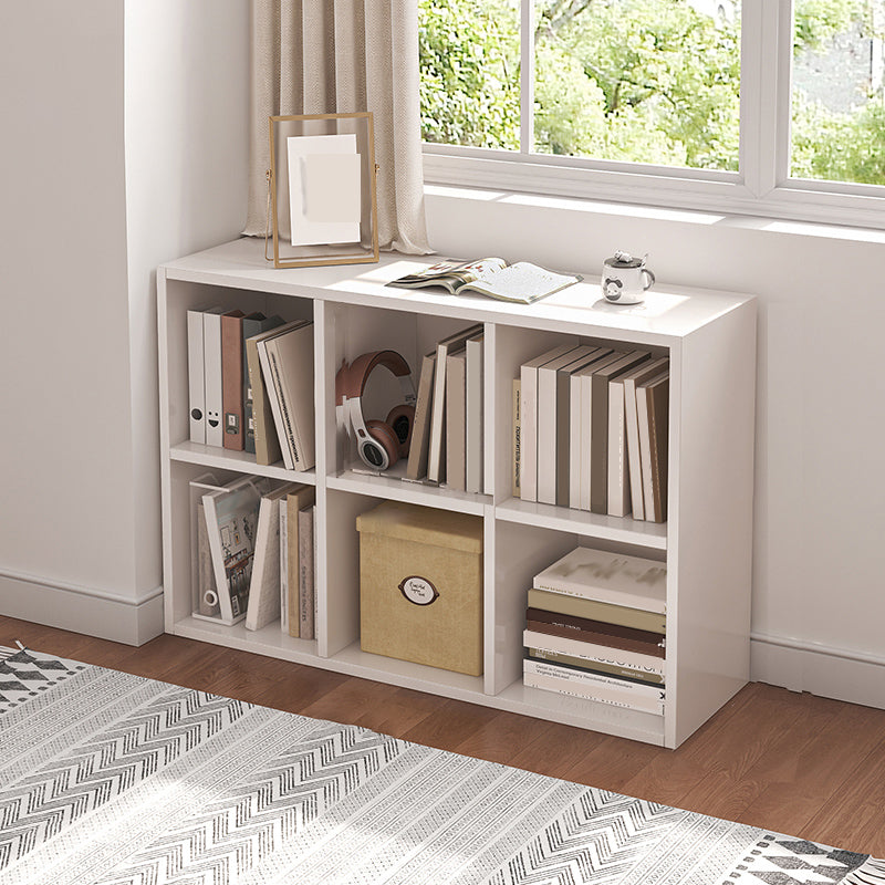 Modern Standard  Bookcase Engineered Wood Open Back Bookshelf
