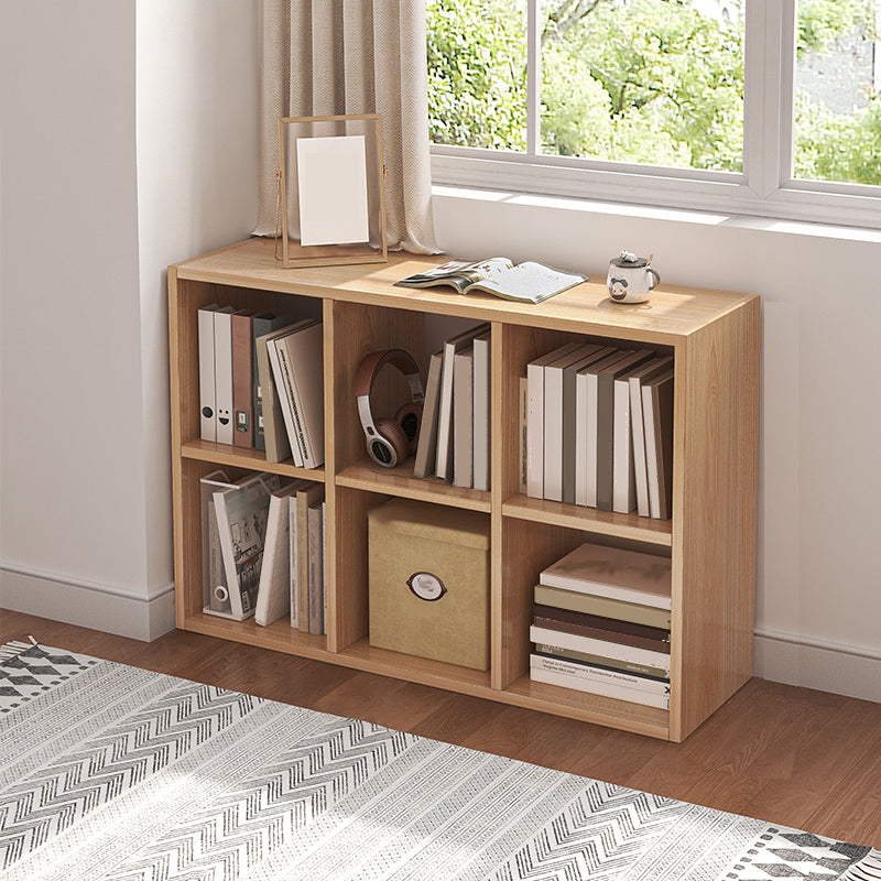 Modern Standard  Bookcase Engineered Wood Open Back Bookshelf
