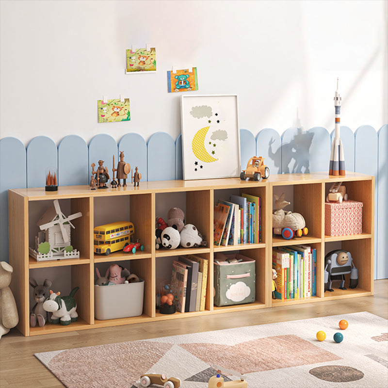 Modern Standard  Bookcase Engineered Wood Open Back Bookshelf