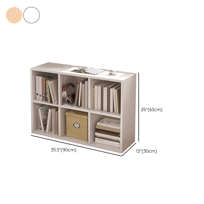 Modern Standard  Bookcase Engineered Wood Open Back Bookshelf