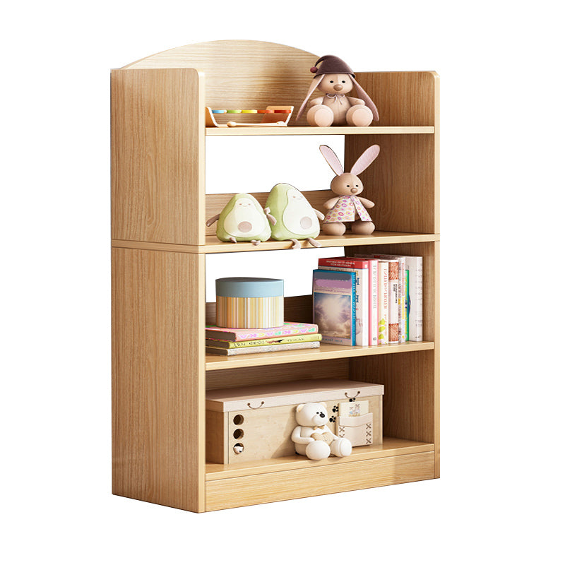 Contemporary Wood Chest Rectangle with Doors Side Cabinet with Shelves