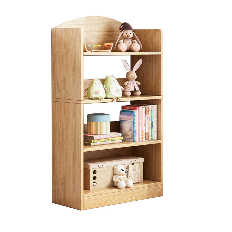 Contemporary Wood Chest Rectangle with Doors Side Cabinet with Shelves
