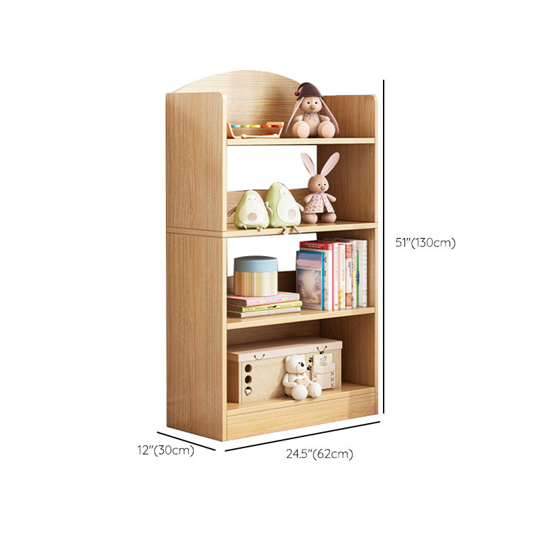 Contemporary Wood Chest Rectangle with Doors Side Cabinet with Shelves