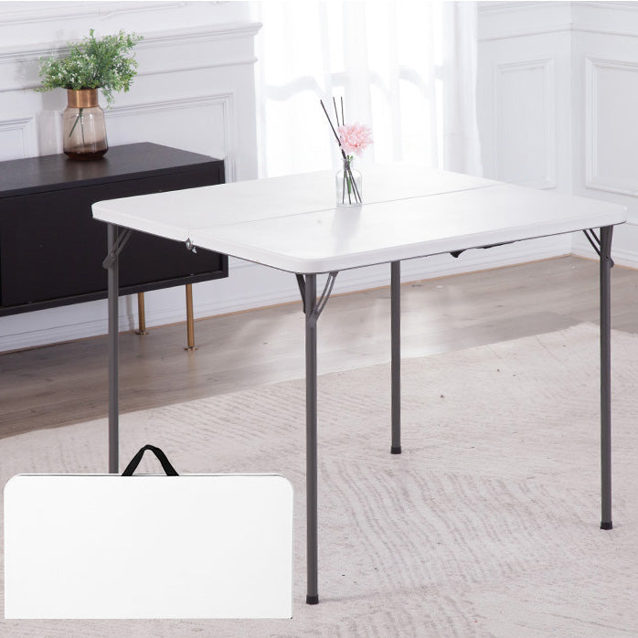 Contemporary Square Dining Table Plastic  Folding Catio Table