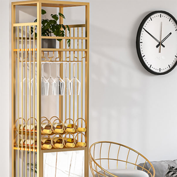 Glam Rectangle Bar Set 1/2 Pieces Self-Storing Leaf Pub Table with Upholstered Stool