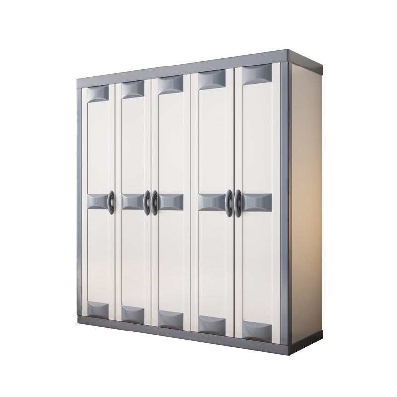 Rubberwood Wardrobe Closet Contemporary Hinged Wardrobe Cabinet