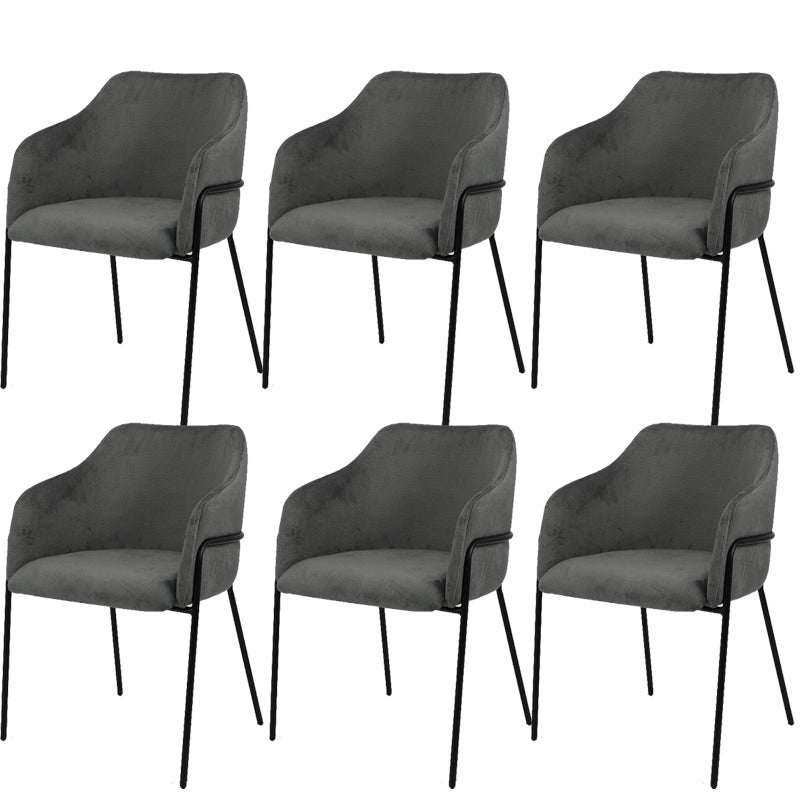 Metal Legs Parsons Chair Contemporary Style Indoor-Outdoor Chair