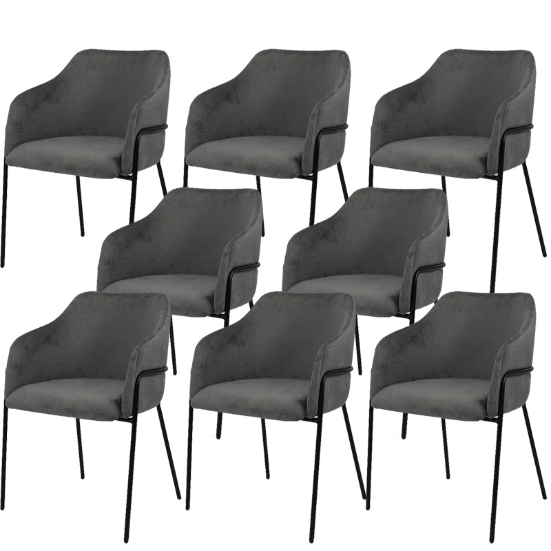 Metal Legs Parsons Chair Contemporary Style Indoor-Outdoor Chair