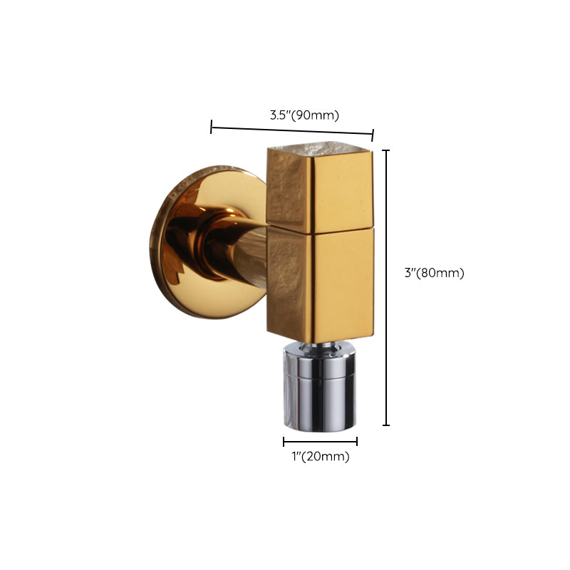 Glam Widespread Wall Mounted Bathroom Sink Faucet Knob Handle Brass Faucet