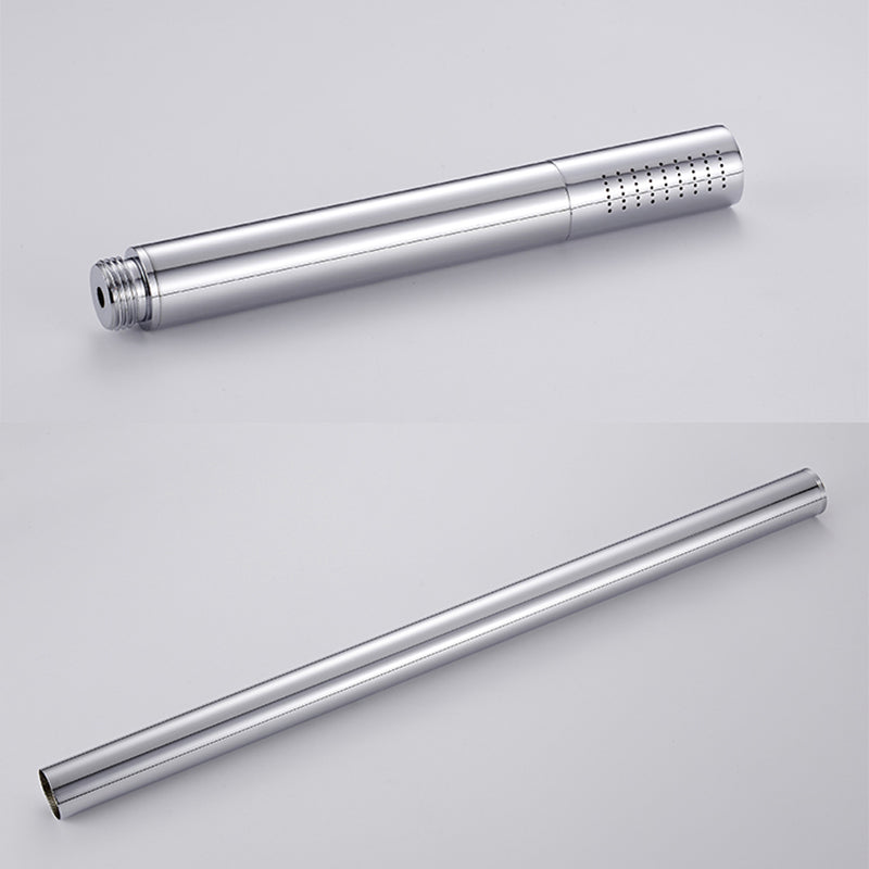 Modern Floor Mounted High Arc Freestanding Tub Filler Freestanding Copper Tub Filler Trim