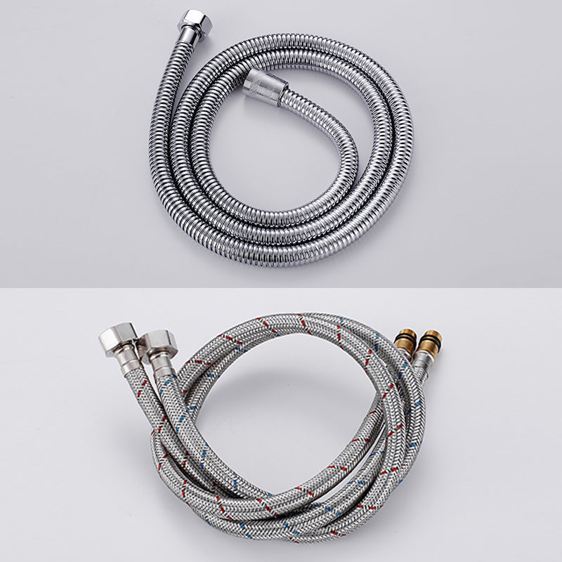 Modern Floor Mounted High Arc Freestanding Tub Filler Freestanding Copper Tub Filler Trim
