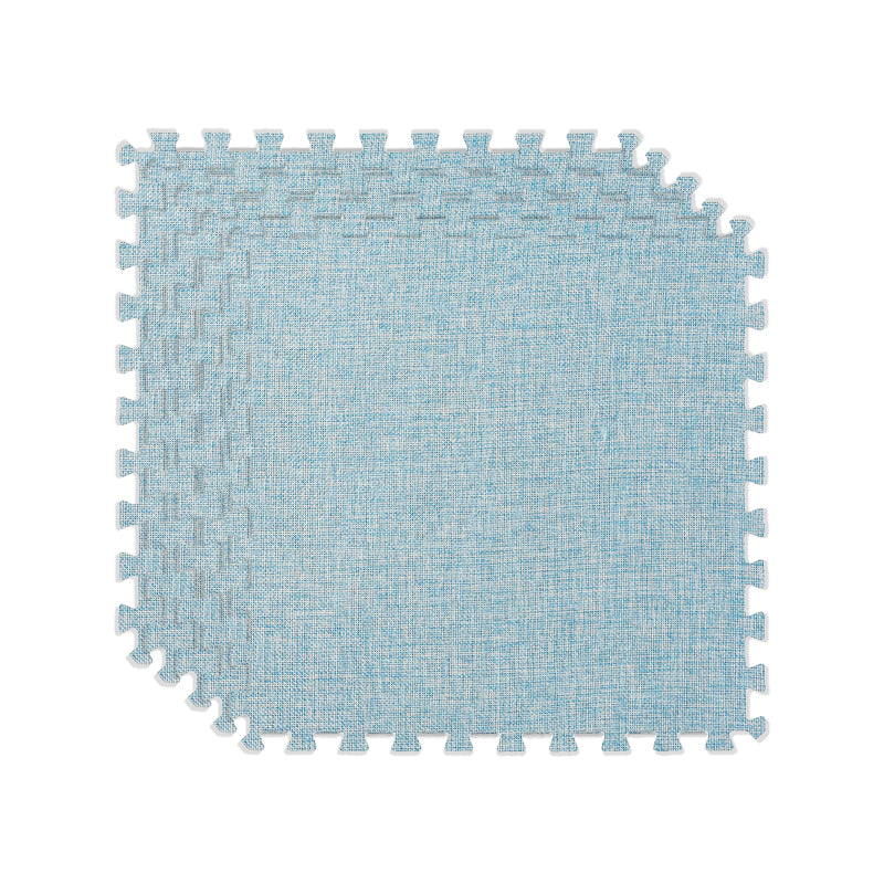Carpet Tile Fade Resistant Non-Skid Solid Color Interlocking Carpet Tile Living Room