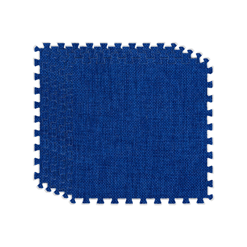 Carpet Tile Fade Resistant Non-Skid Solid Color Interlocking Carpet Tile Living Room