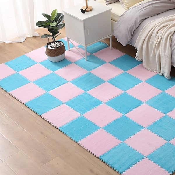 Carpet Floor Tile Level Loop Interlocking Non-Skid Carpet Tiles