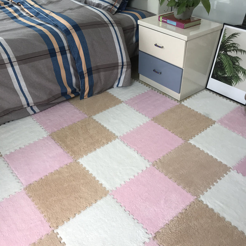 Carpet Floor Tile Level Loop Interlocking Non-Skid Carpet Tiles
