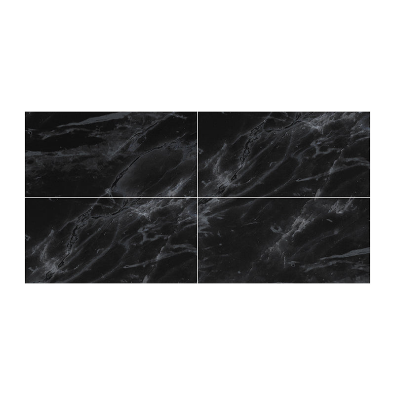 Peel and Stick Vinyl Flooring Dark Low Gloss Vinyl Flooring with Square Edge