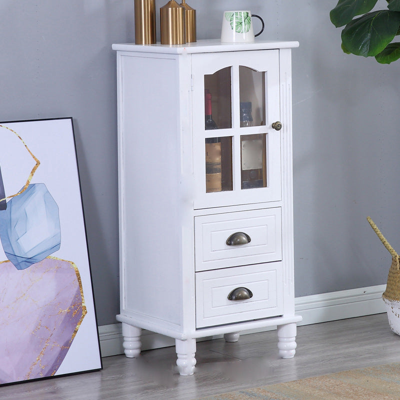 Wooden Storage Chest Dresser American Traditional Dresser with Drawers