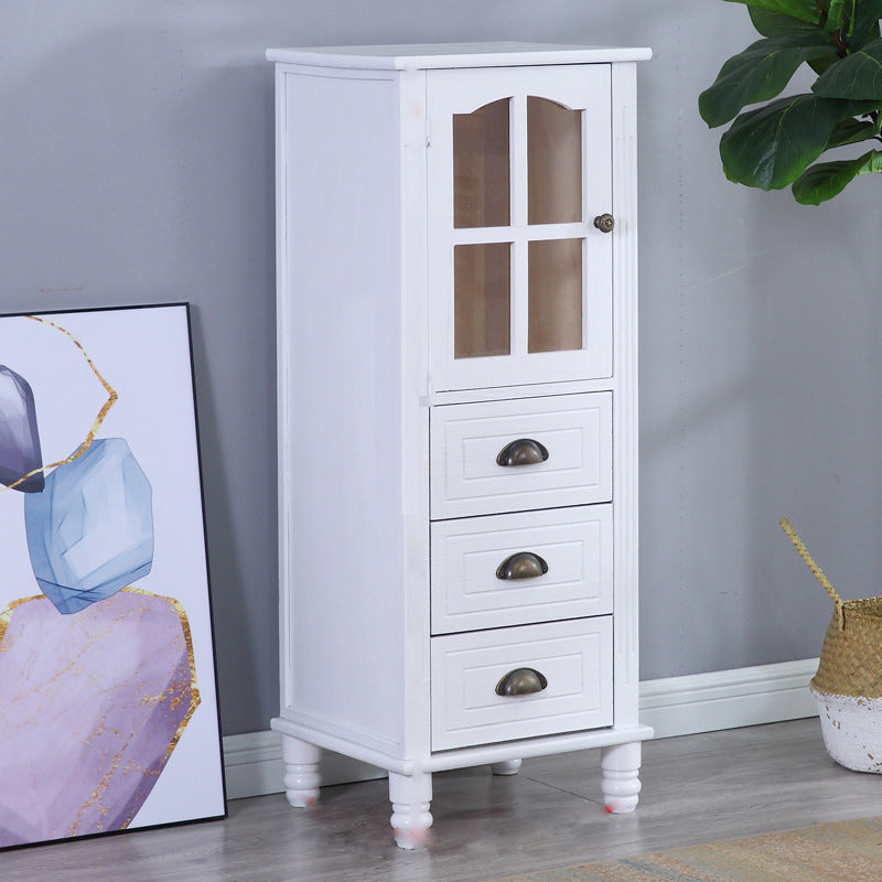 Wooden Storage Chest Dresser American Traditional Dresser with Drawers