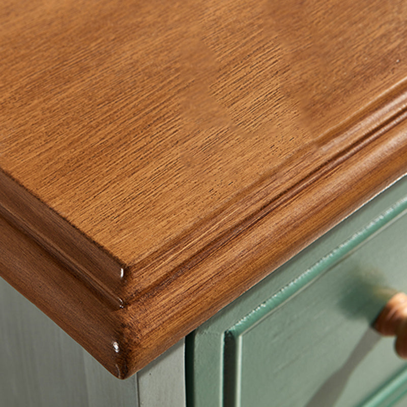 Nautical Bedroom Wooden Storage Chest Horizontal Chest with Drawers