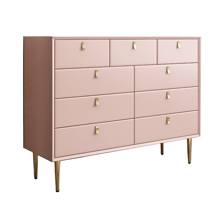 15.6-inch Width Classic Glam Dresser Stone Storage Chest with 5/6/7/9 Drawers