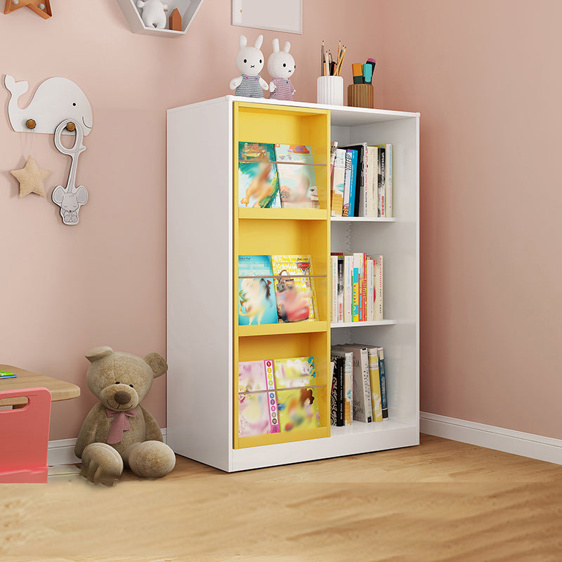 Engineered Wood Standard Bookshelf Contemporary Closed Back  Bookcase