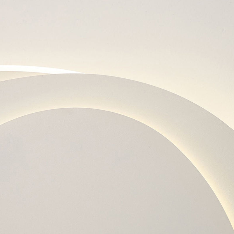 White LED Flush Mount Lighting Modernism Ceiling Light for Foyer