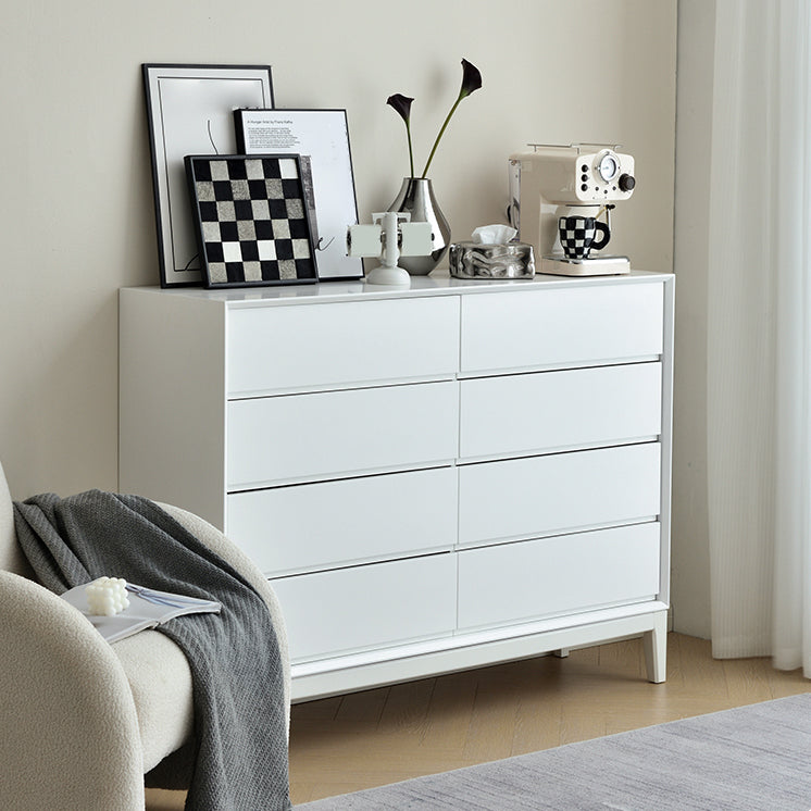 15.6-inch Width Storage Chest Contemporary Dresser with 4/5/6/8 Drawers