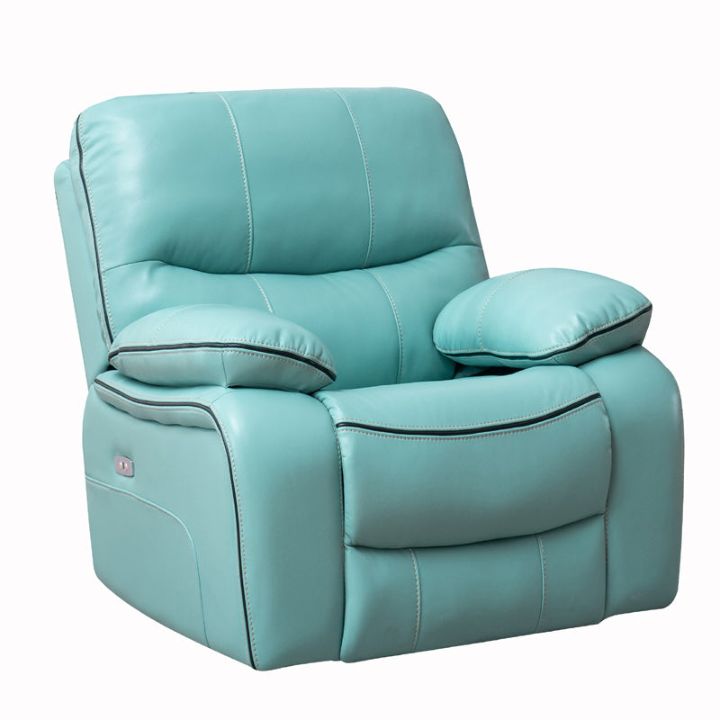 Rocker Home Theater Recliner Solid Color Lumbar Support Ergonimic Recliner