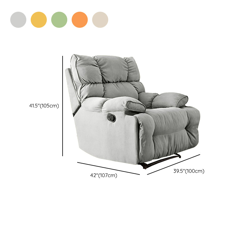 42" Wide Contemporary Standard Recliner Ottoman Single Recliner Chair