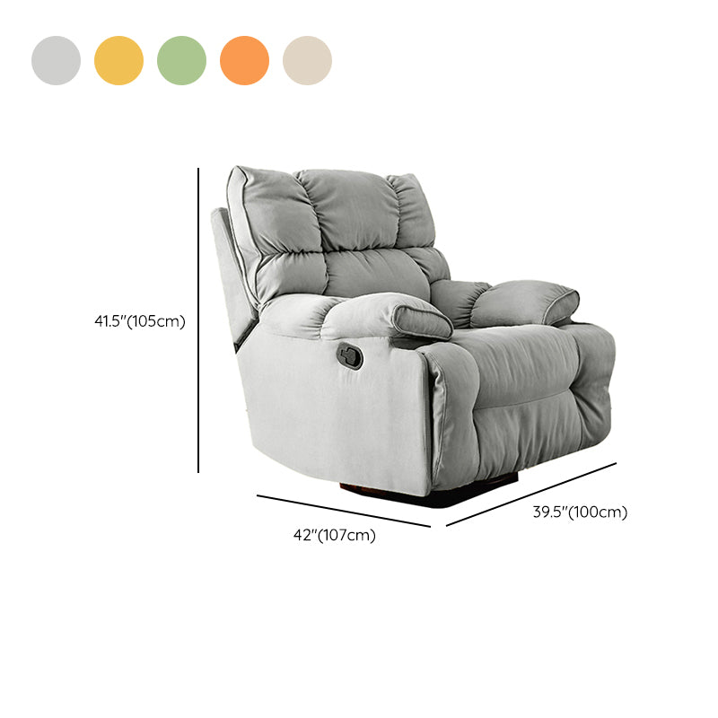 42" Wide Contemporary Standard Recliner Ottoman Single Recliner Chair