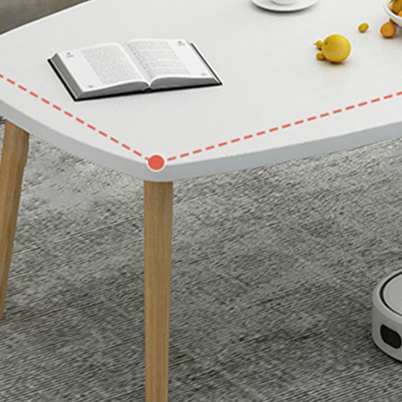 4 Legs Wood Coffee Table Set Bedroom Coffee Table with Storage