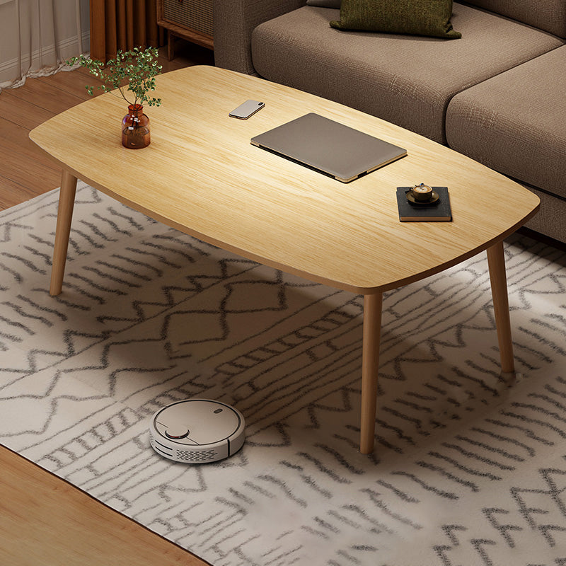 4 Legs Wood Coffee Table Set Bedroom Coffee Table with Storage