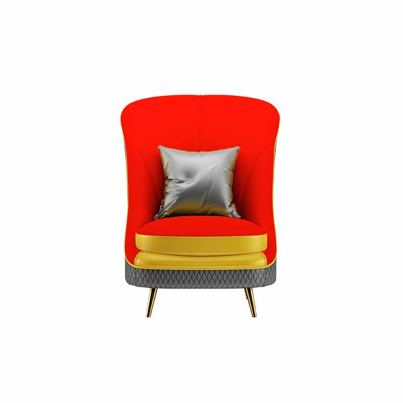 Sloped Arms No Distressing Sofa Stain Resistant Tight Back Sofa for Living Room
