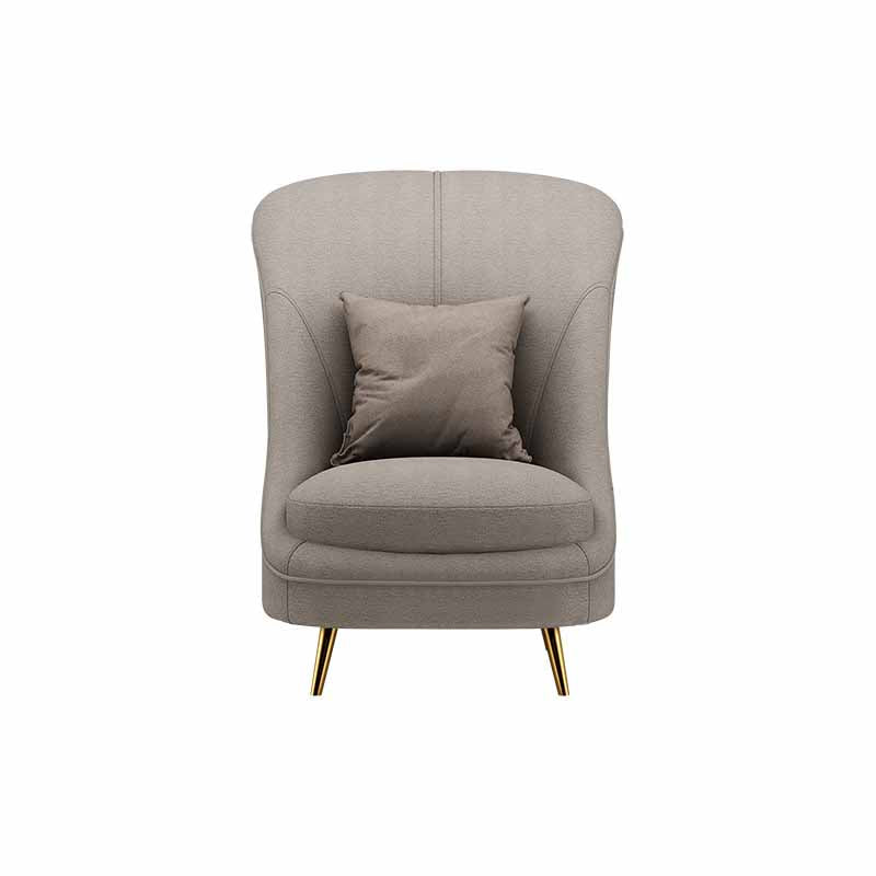 Sloped Arms No Distressing Sofa Stain Resistant Tight Back Sofa for Living Room