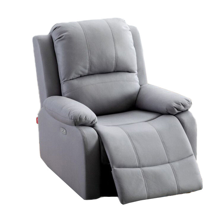 Indoor Upholstery Recliner Contemporary 33.5" W Recliners with Massage & USB Cord