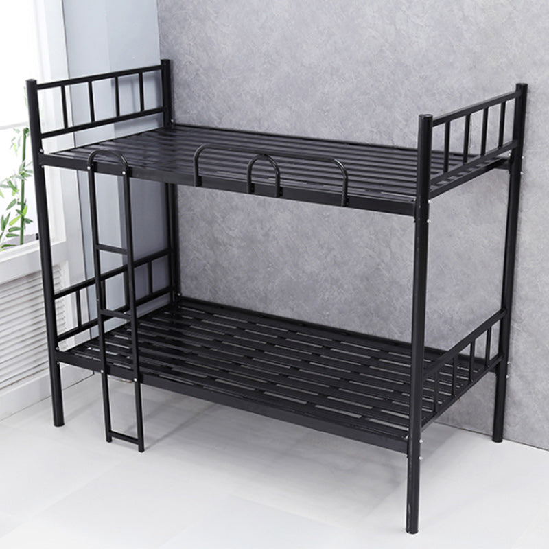 Contemporary Metal with Headboard Rectangular Slat with Metal Legs Slat Bed