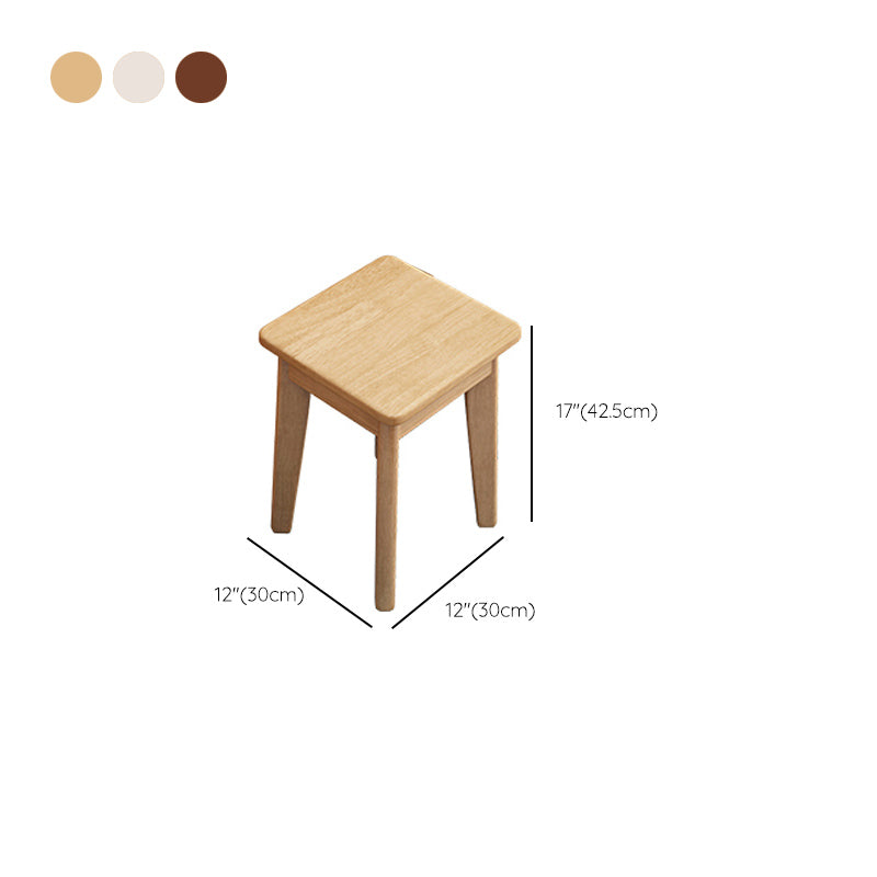 Scandinavian 29.52" Height Solid Wood Table Makeup Vanity with Mirror