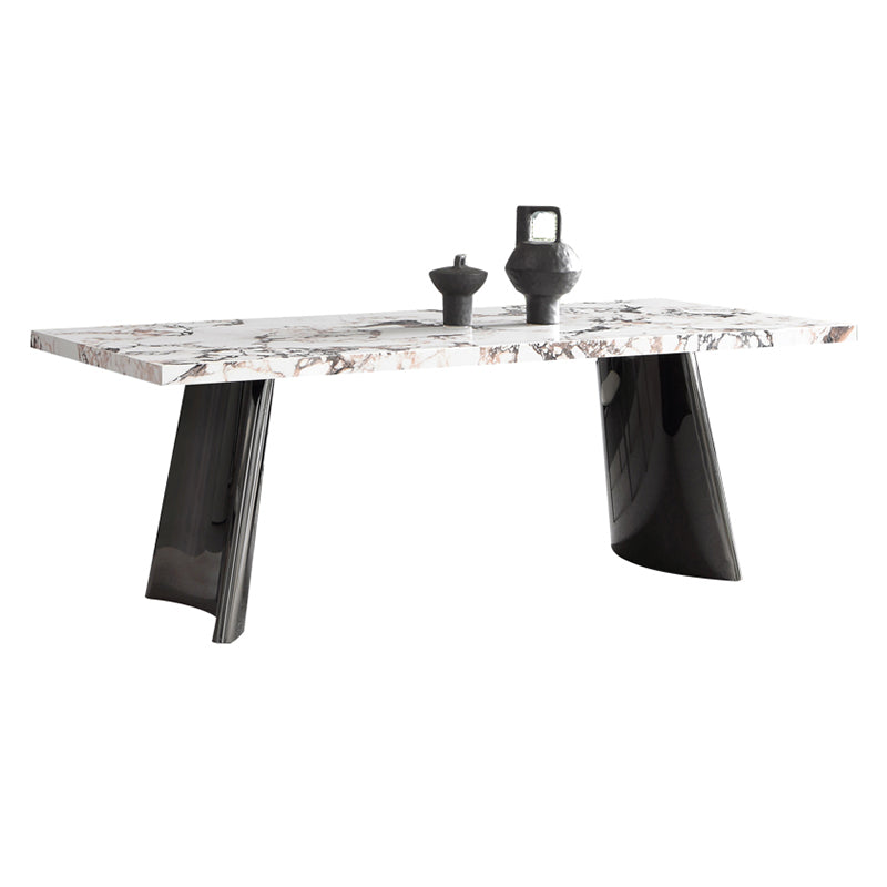 Stone Top Dining Table Set 1/4/5/7 Pieces Dinette Set for Dining Room