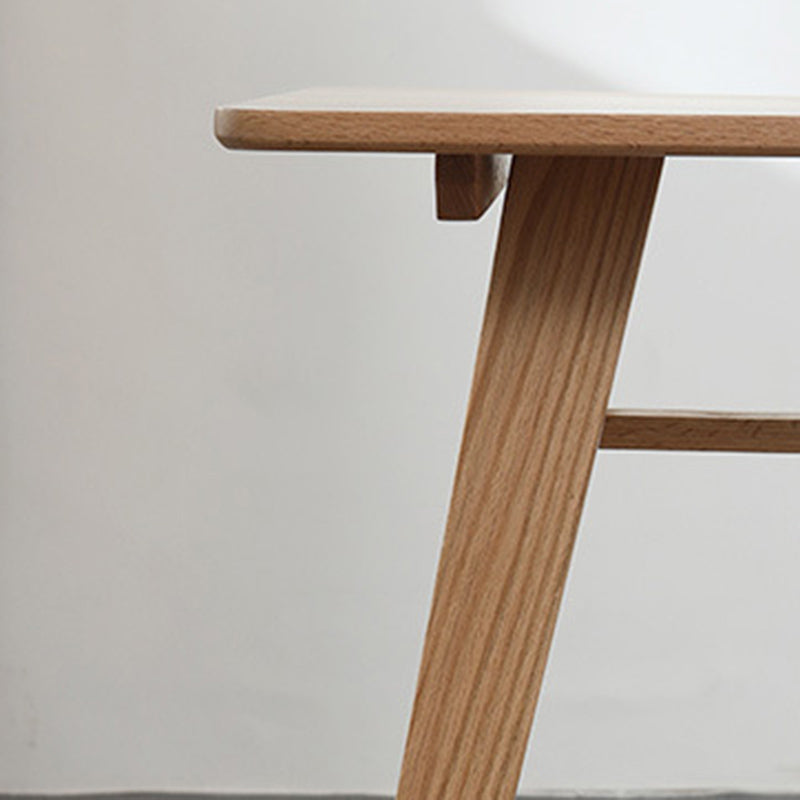 Modern Oak Wood Dining Set 1/2/3/5 Pieces Brown Dinette Set with Chairs