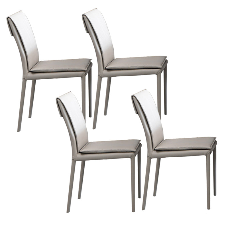 Stone Modern Dining Table Set 1/2/4/5/7 Pieces Dinette Set with Solid Back Chairs