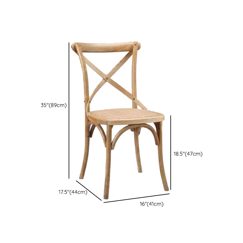 Solid Wood Dining Set 1/4/5/6 Pcs Modern Dinette Set with Natural Frame for Home