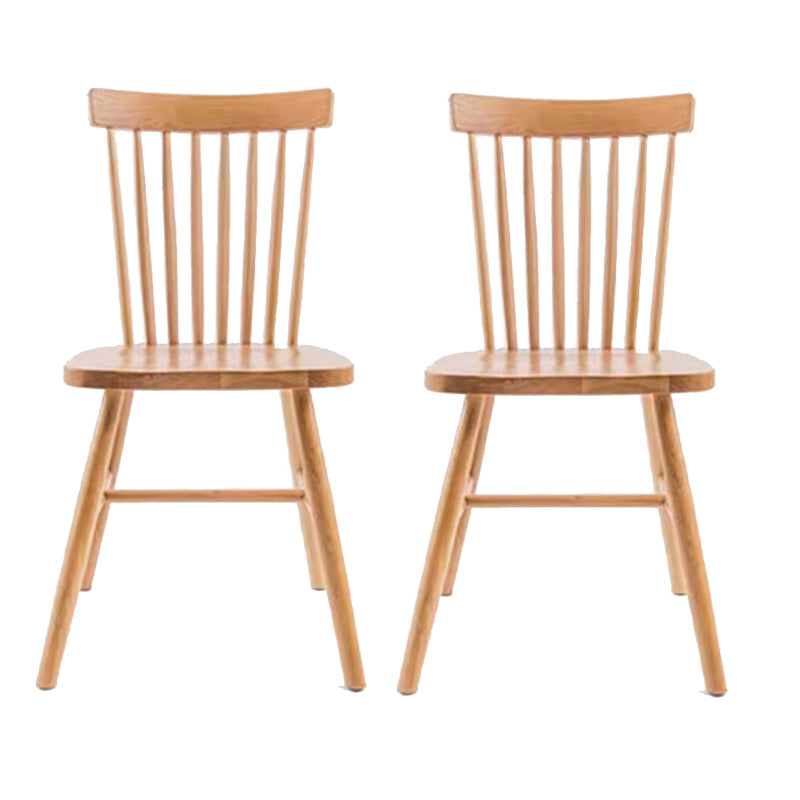 1/2/4/6 Pcs Solid Wood Dining Room Set Modern Style Dining Set with Rectangle Table