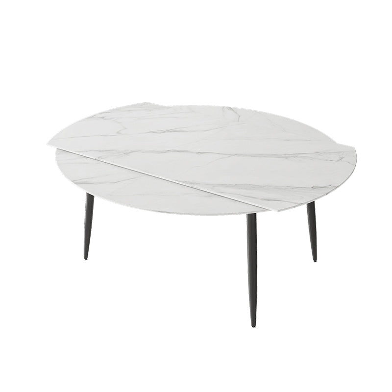 Contemporary Stone Dining Table Kitchen Dinner Table with 4-foot