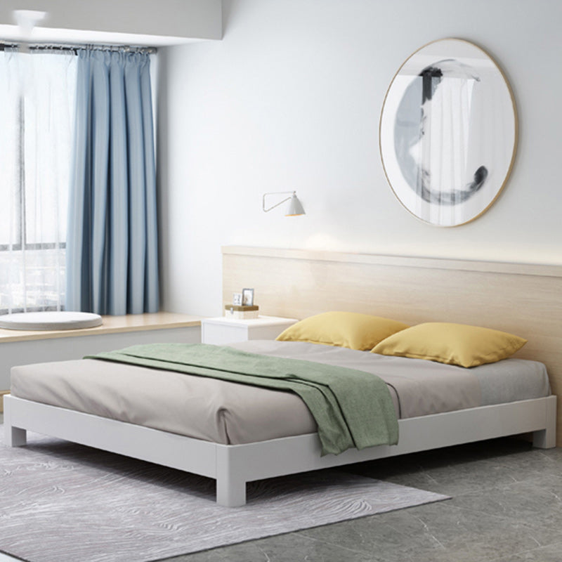 Modern Bed Frame Mattress Included Bed with Custom Four Legs