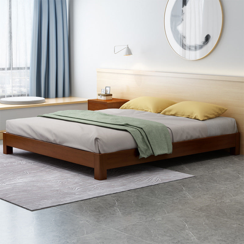 Modern Bed Frame Mattress Included Bed with Custom Four Legs