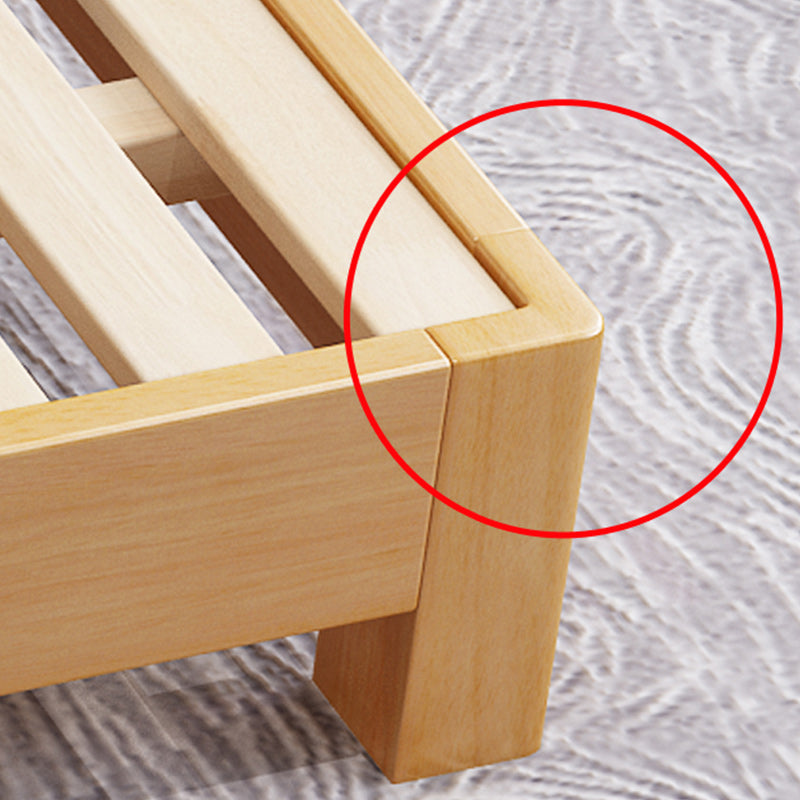 Modern Bed Frame Mattress Included Bed with Custom Four Legs