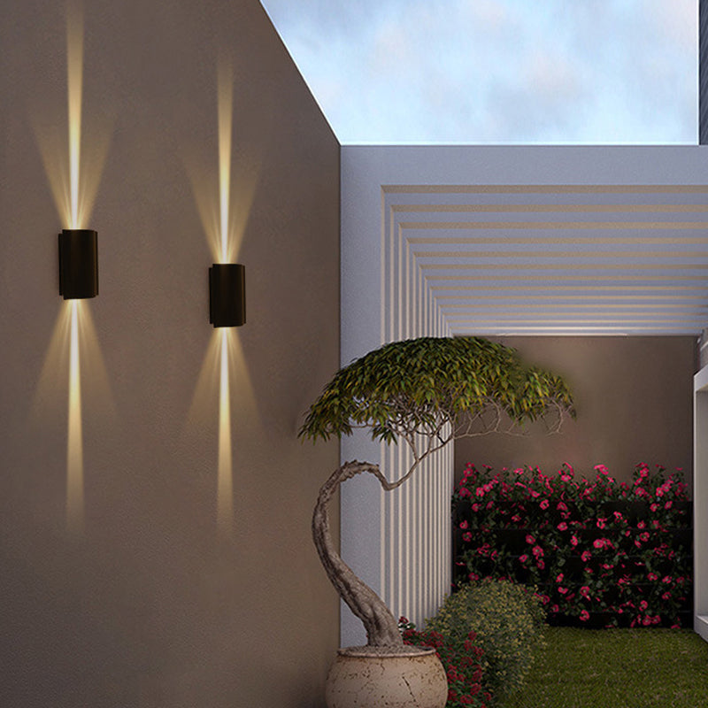 Metal Geometric Wall Mount Lamp Simple 1 Light Wall Mounted Light Fixtures