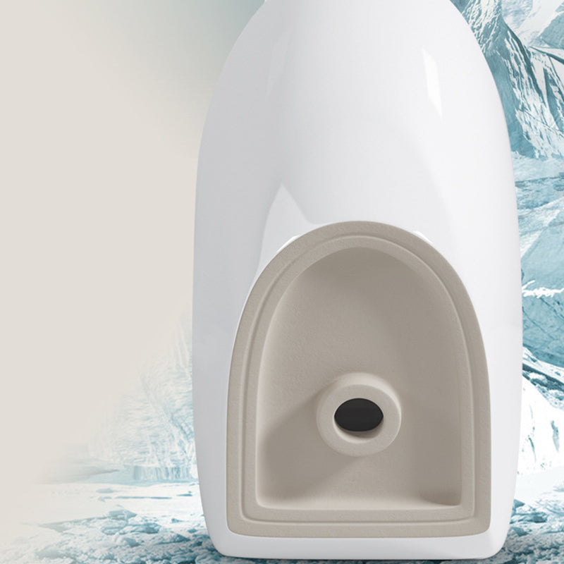 Polished Finish Floor Mounted Toilet Siphon Jet Modern Toilet Bowl